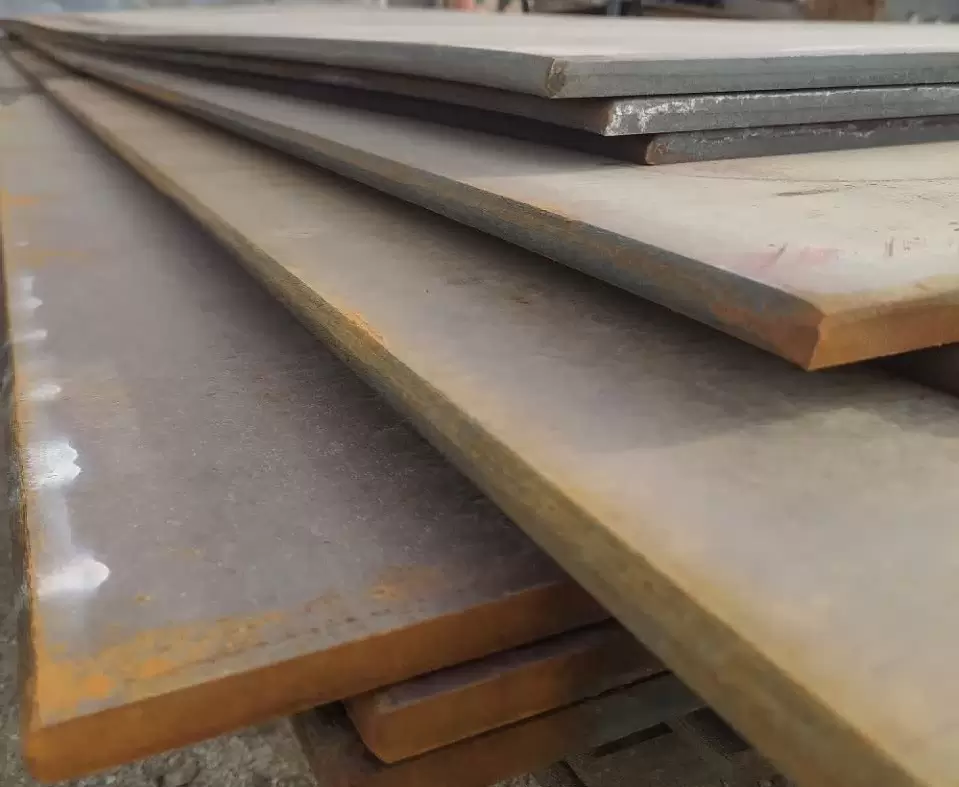 ورق سیاه 35 میل 6000*1500 برش خورده فولاد کاویان