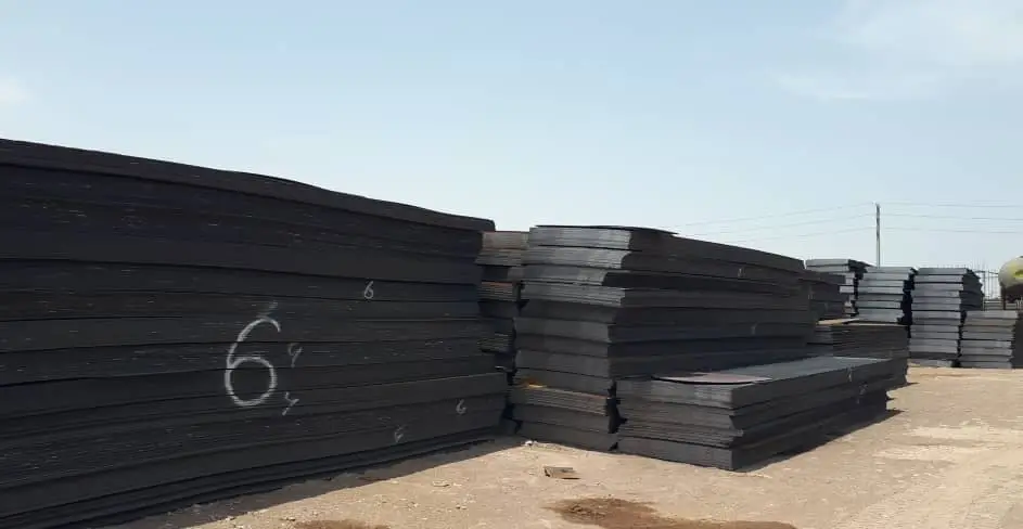 ورق برشی 6 میل 6000*1200 فولاد گیلان