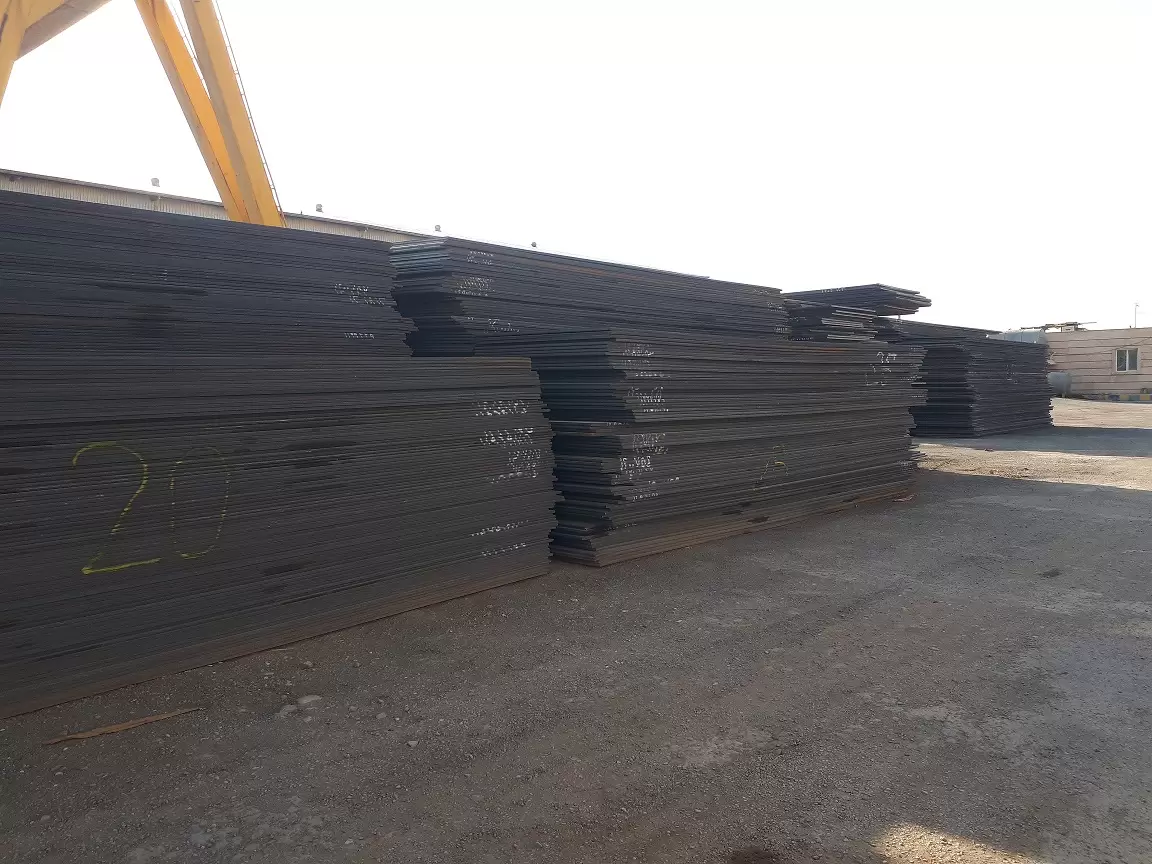 ورق سیاه 10 فولاد کاویان 1250 فابریک ST-37