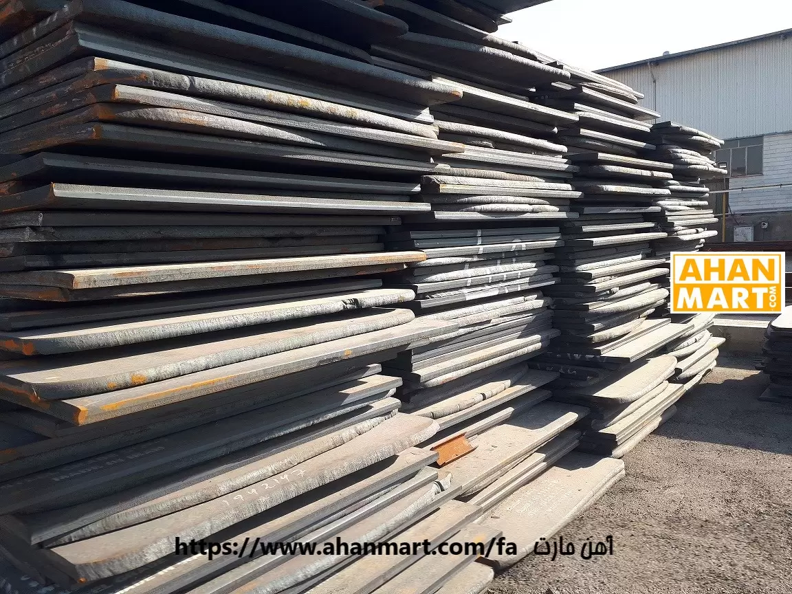 ورق سیاه 15 فولاد کاویان 1250 فابریک ST-37