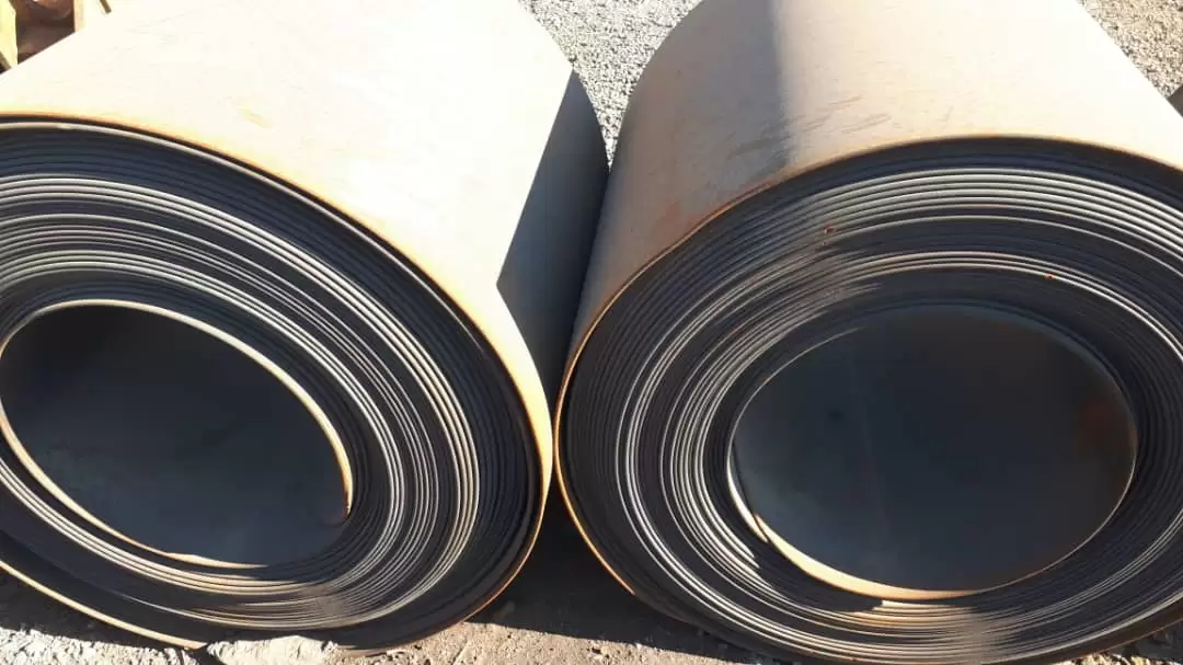 ورق سیاه 10 فولاد مبارکه رول کارخانه عرض 1500