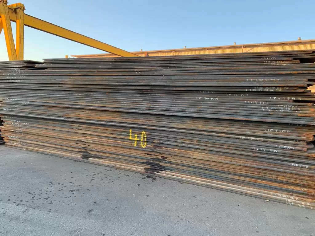 ورق سیاه 40 اکسین اهواز عرض 2000 فابریک بنگاه تهران